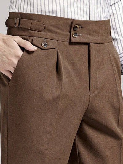 MV Naples Wrinkle Free High-Waist Trousers