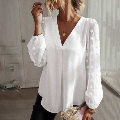 Classy Long Sleeve Plain Top