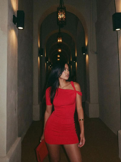 Kylie Twisted Mini Dress