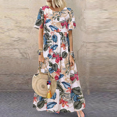 Lotte ™ | Vibrant Floral Maxi Dress