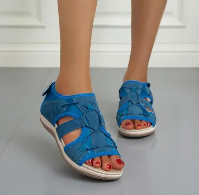 Daphne™ - Fashionable, adjustable summer sandals with arch support