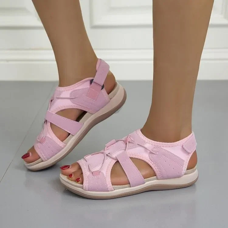 Daphne™ - Fashionable, adjustable summer sandals with arch support