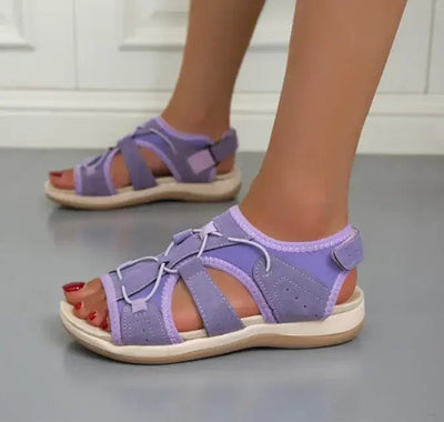 Daphne™ - Fashionable, adjustable summer sandals with arch support