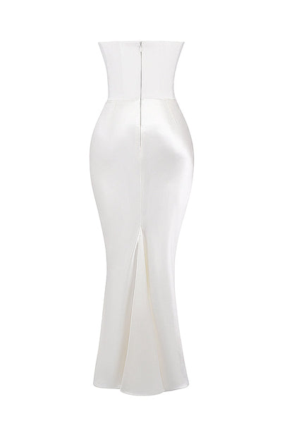 ROSALIND MAXI DRESS - IVORY