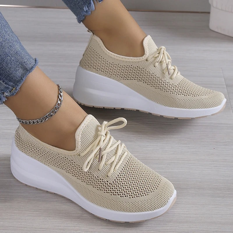 Mutiara™ | Breathable Knit Casual Sneakers