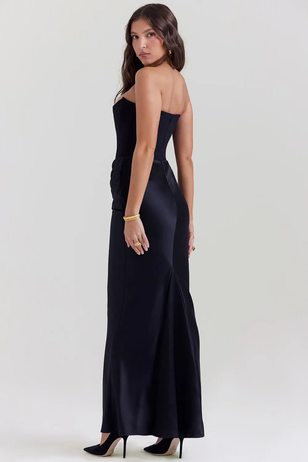 ROSALIND MAXI DRESS - BLACK