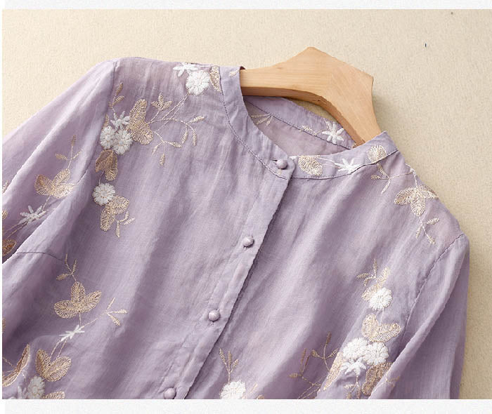 Eloise™ | Elegant Embroidered Blouse